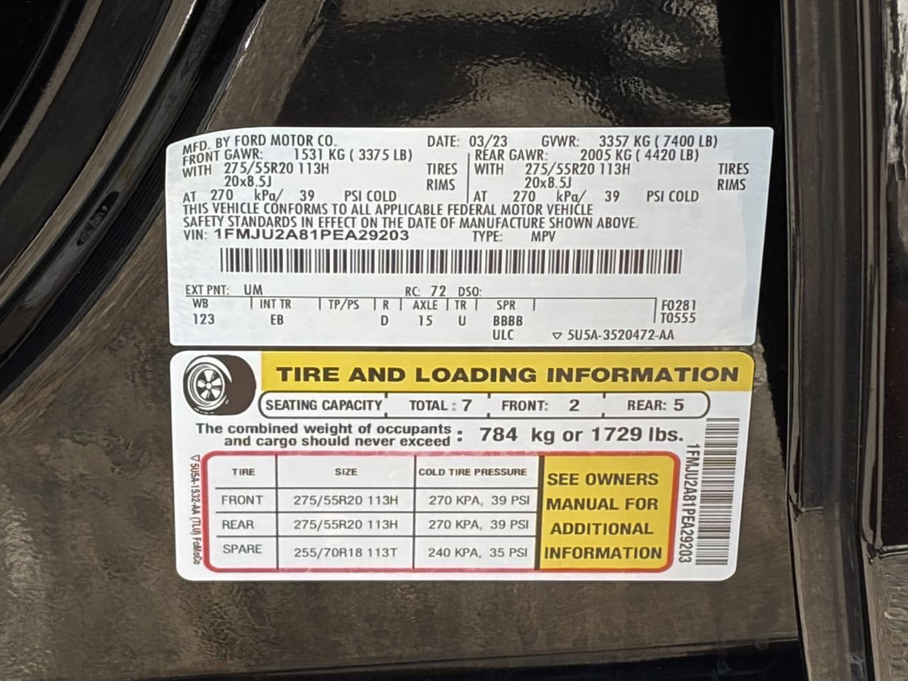 Certified 2023 Ford Expedition Limited AWD/4WD image 34