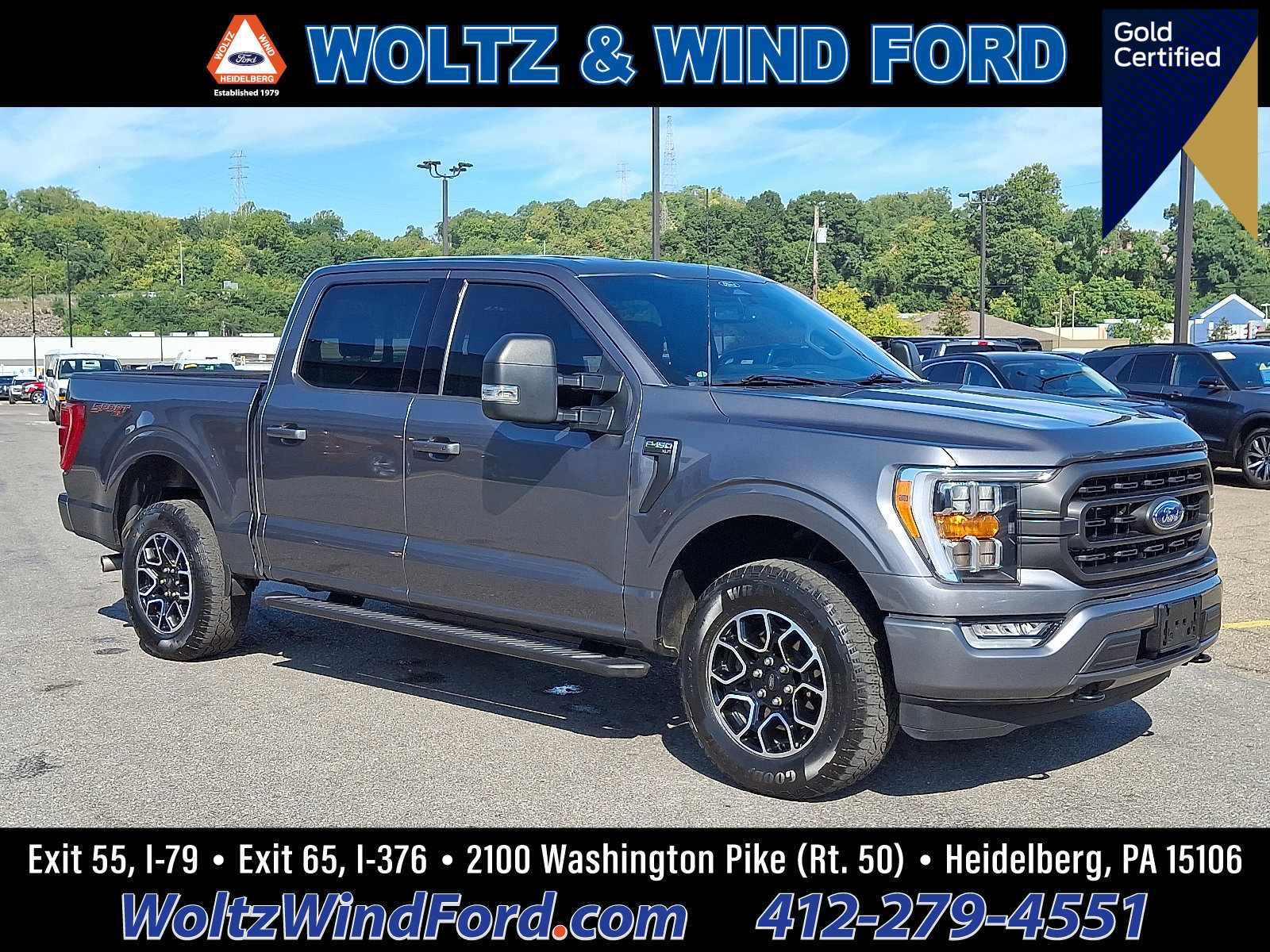 Certified 2022 Ford F150 XLT w/ Equipment Group 302A High