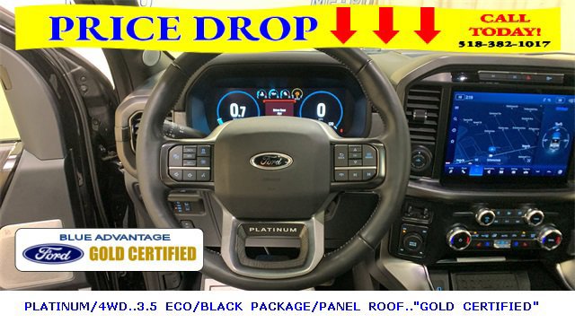 Certified 2023 Ford F150 Platinum w/ Equipment Group 701A High image 40