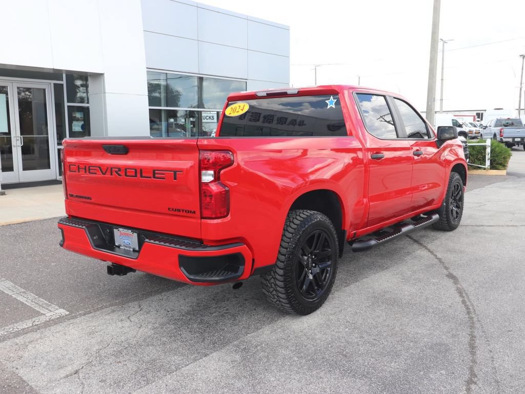 Used 2024 Chevrolet Silverado 1500 Custom w/ Turbomax Blackout Package RWD image 16