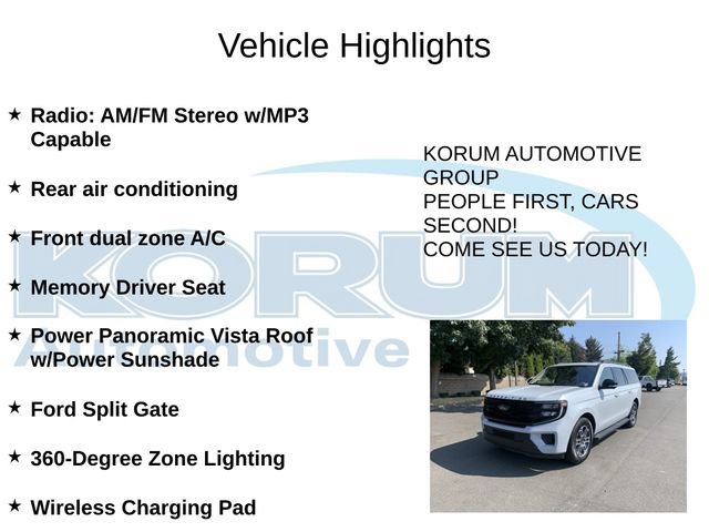 Certified 2025 Ford Expedition Max Active AWD/4WD image 8