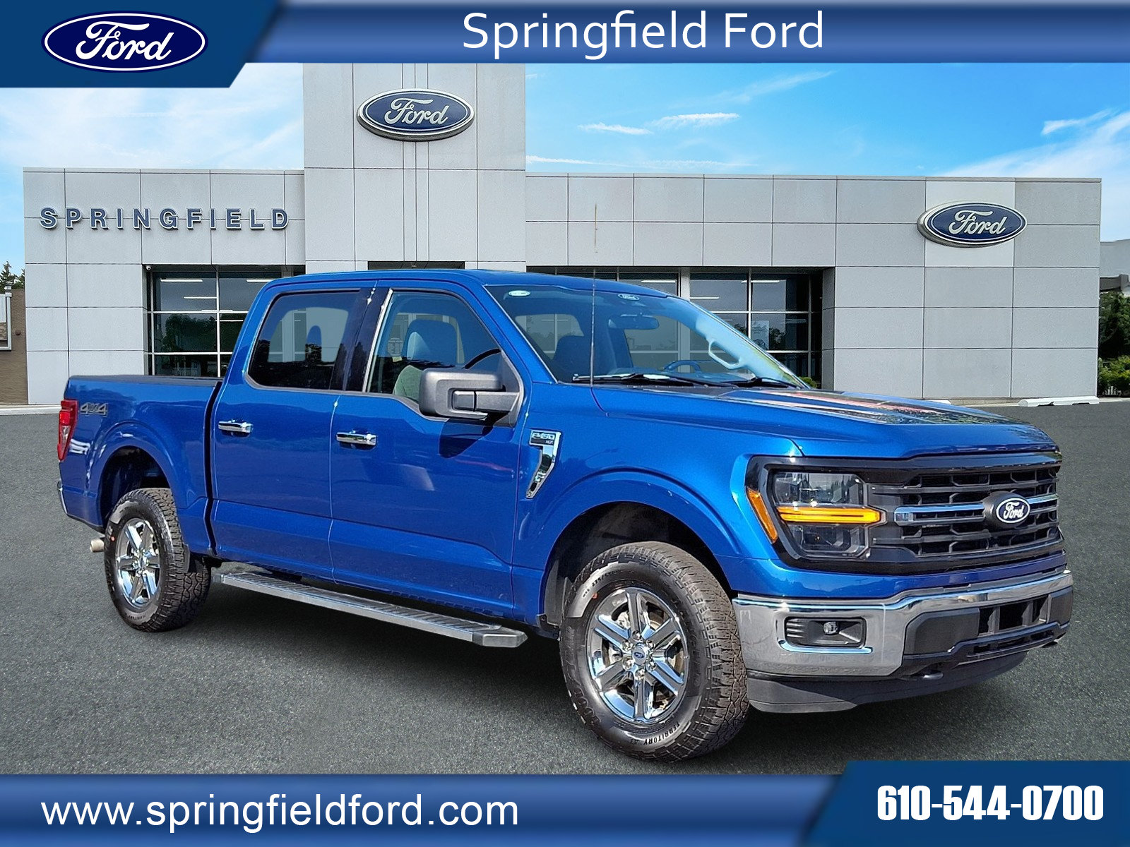 Certified 2025 Ford F150 XLT w/ Equipment Group 301A Standard