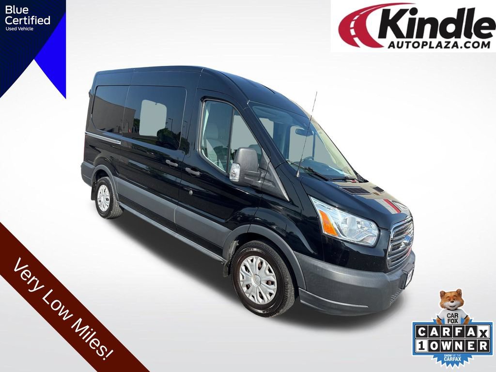 Certified 2018 Ford Transit 150 130 Medium Roof w/ Premium Package RWD image 1