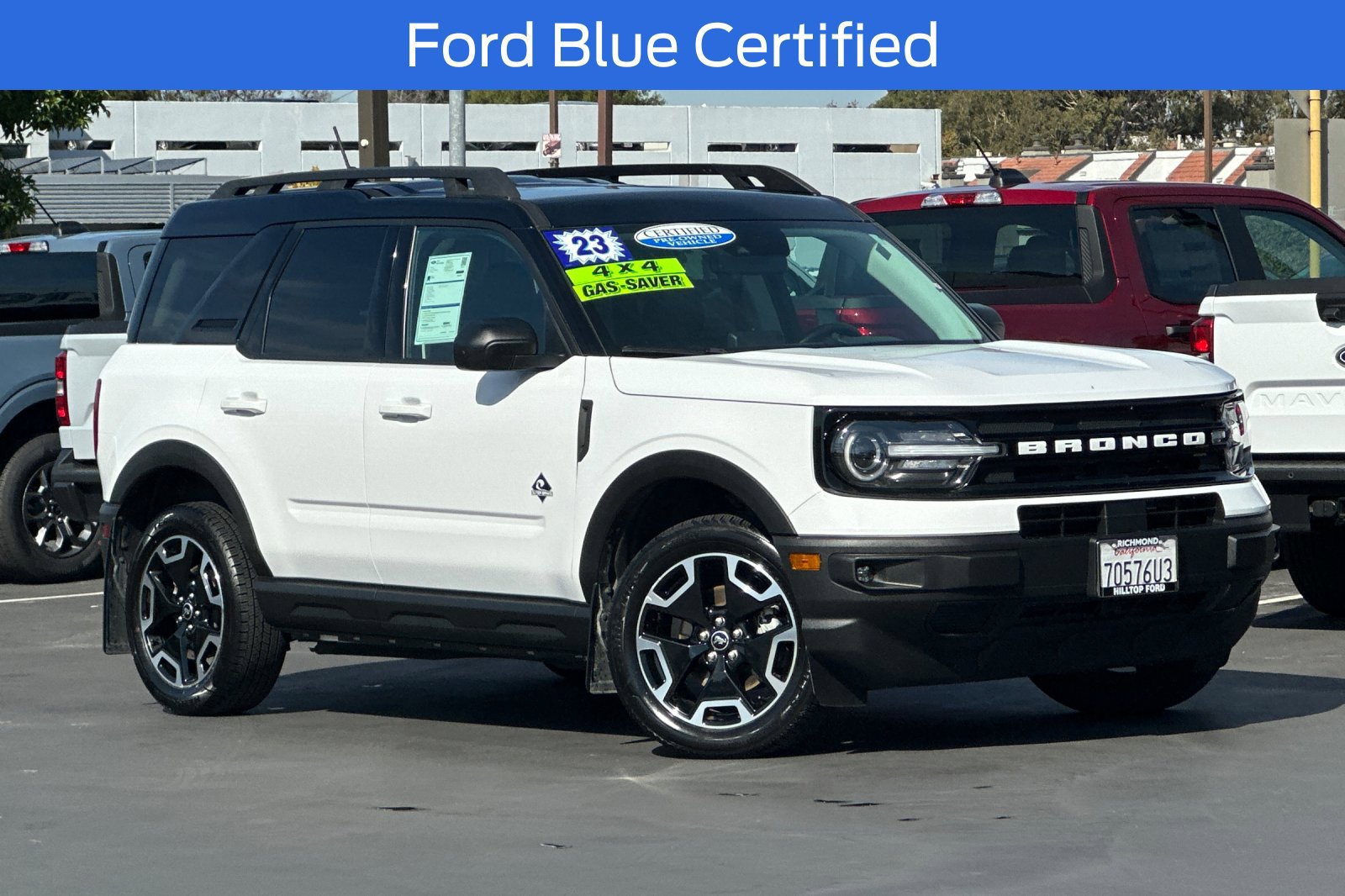 Certified 2023 Ford Bronco Sport Outer Banks w/ Tech Package AWD/4WD image 2