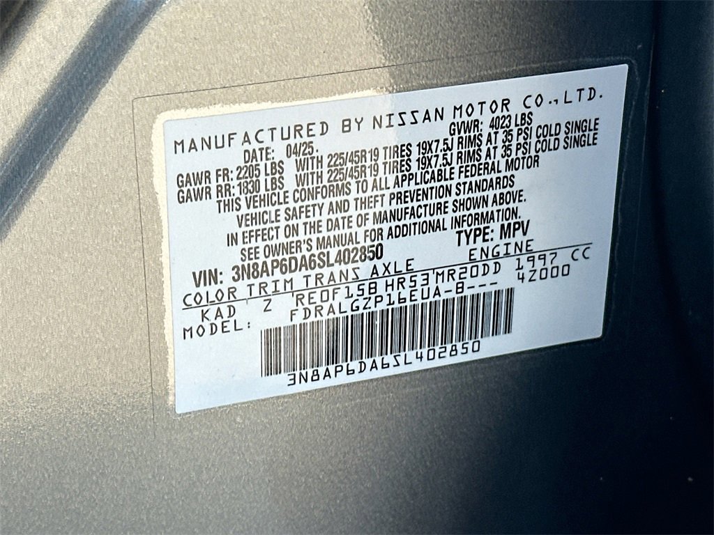 Used 2025 Nissan Kicks SR image 27