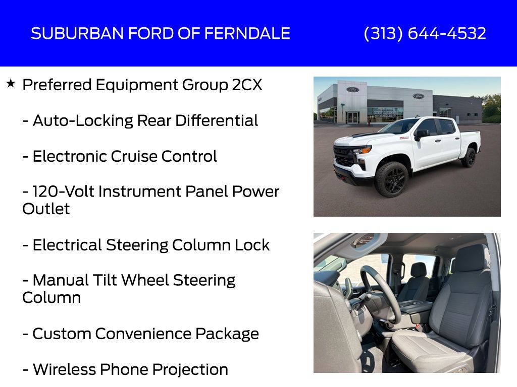 Used 2022 Chevrolet Silverado 1500 Custom Trail Boss AWD/4WD image 13