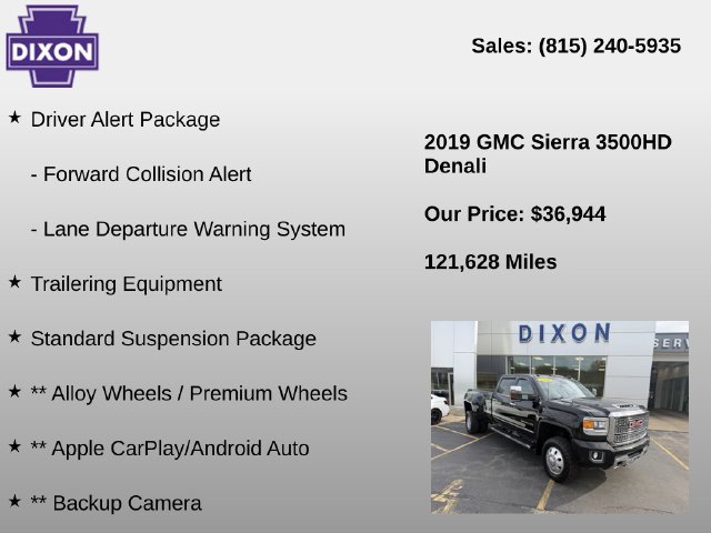 Used 2019 GMC Sierra 3500 Denali AWD/4WD image 4
