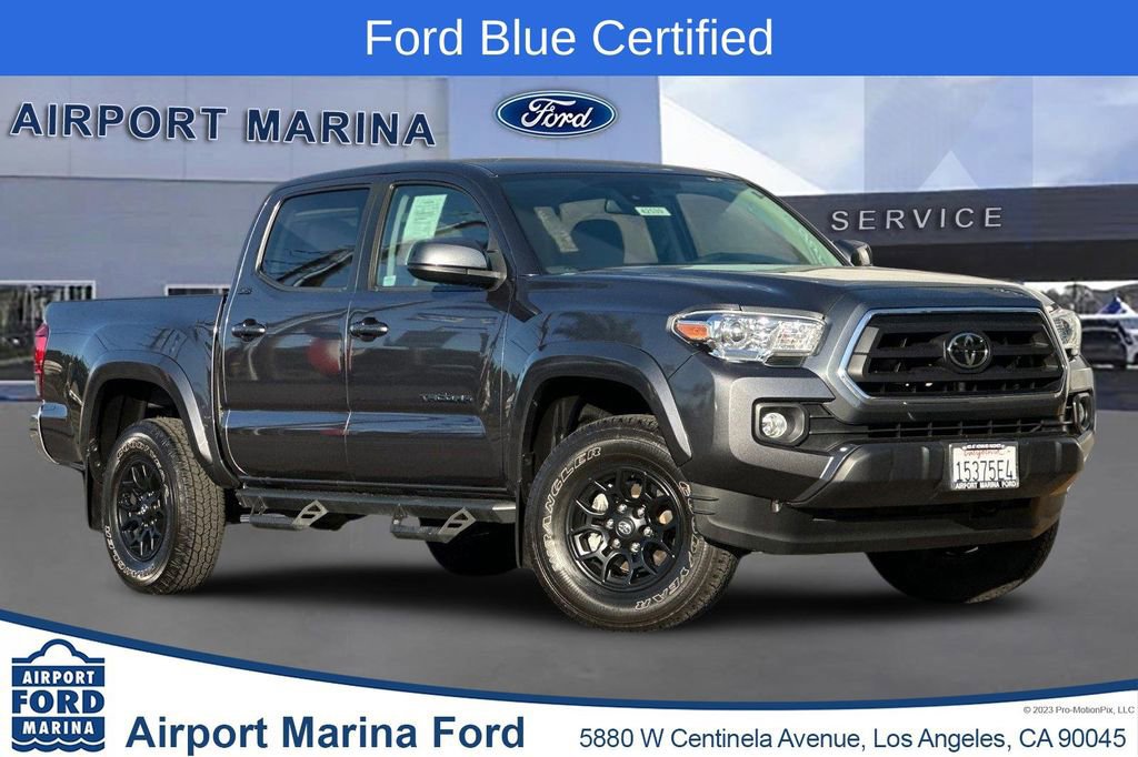 Used 2021 Toyota Tacoma SR5 w/ Blackout Package (TMS) image 1