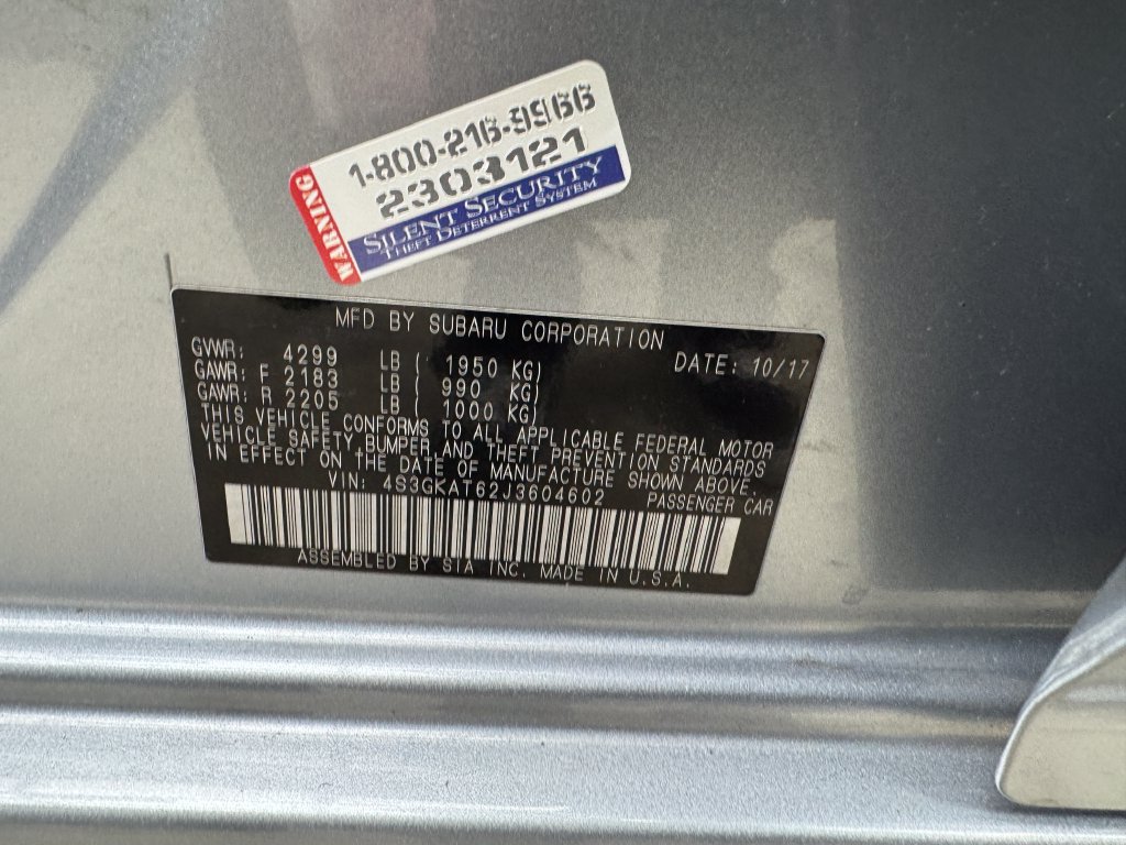 Used 2018 Subaru Impreza 2.0i Limited AWD/4WD image 30