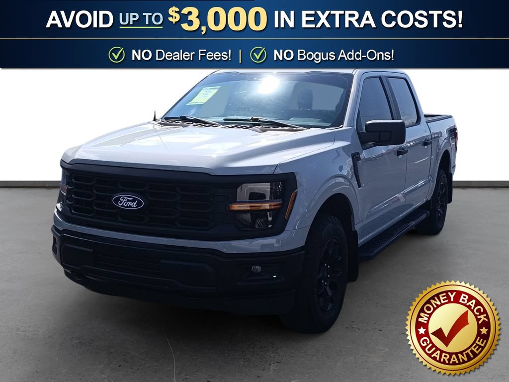 Certified 2024 Ford F150 STX w/ Equipment Group 201A FX4 AWD/4WD 360° Tour