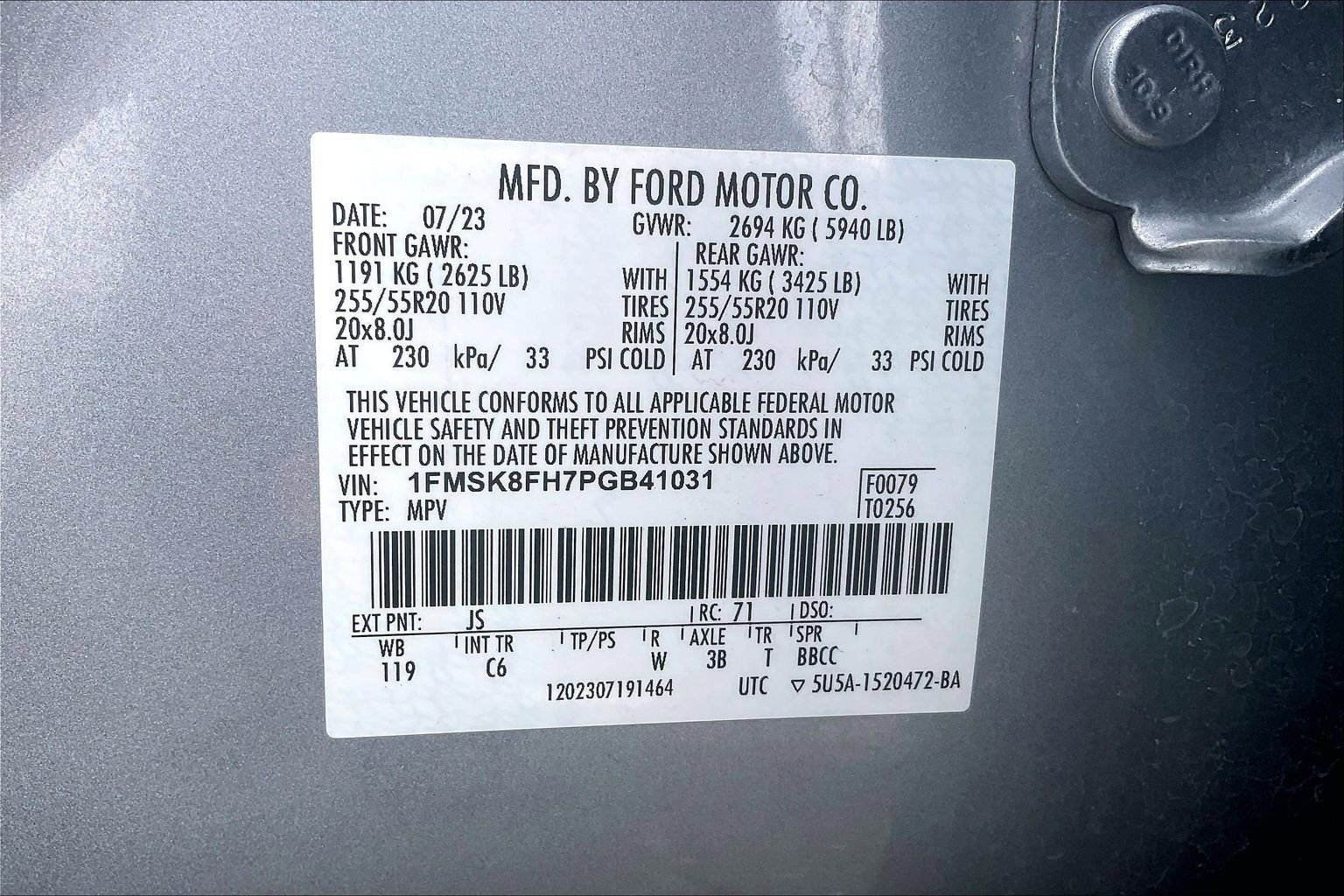 Certified 2023 Ford Explorer Limited image 27