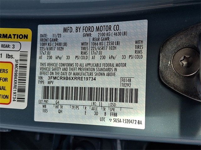 Certified 2024 Ford Bronco Sport Big Bend image 26