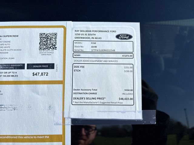 Certified 2024 Ford F150 XLT w/ Tow/Haul Package AWD/4WD image 2