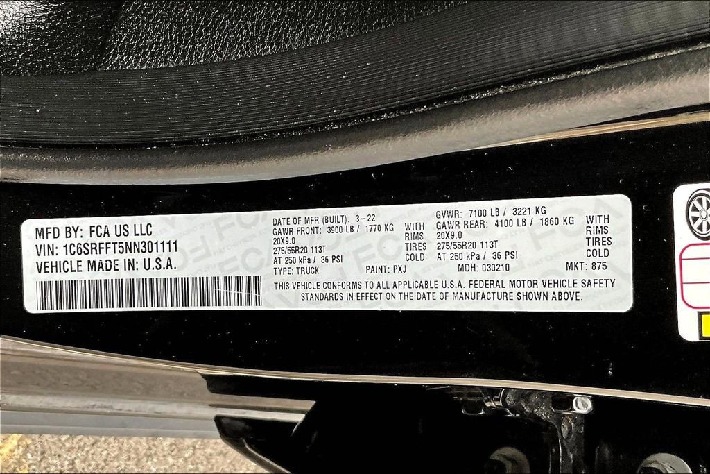Used 2022 RAM 1500 Big Horn AWD/4WD image 30