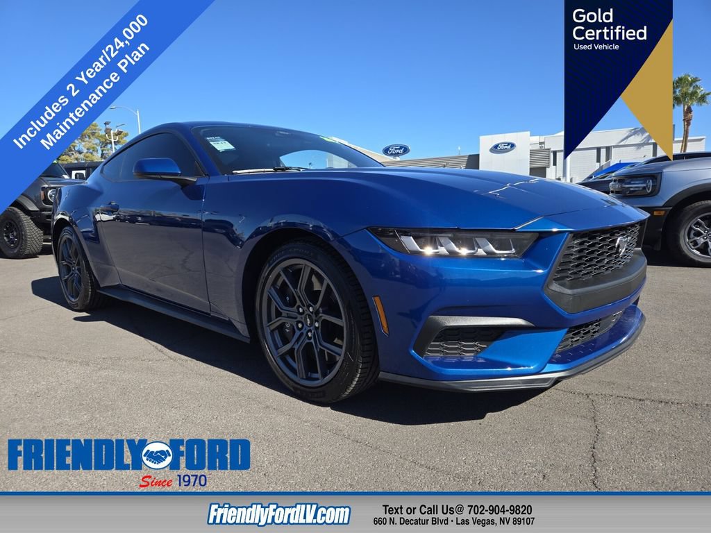 Certified 2024 Ford Mustang Premium w/ 2.3L High Performance Package RWD image 1
