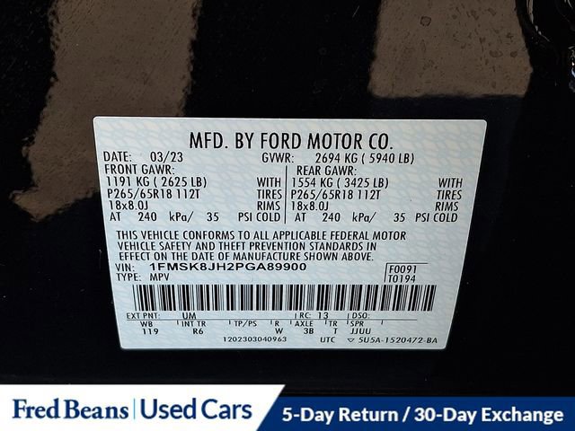 Certified 2023 Ford Explorer Timberline image 27