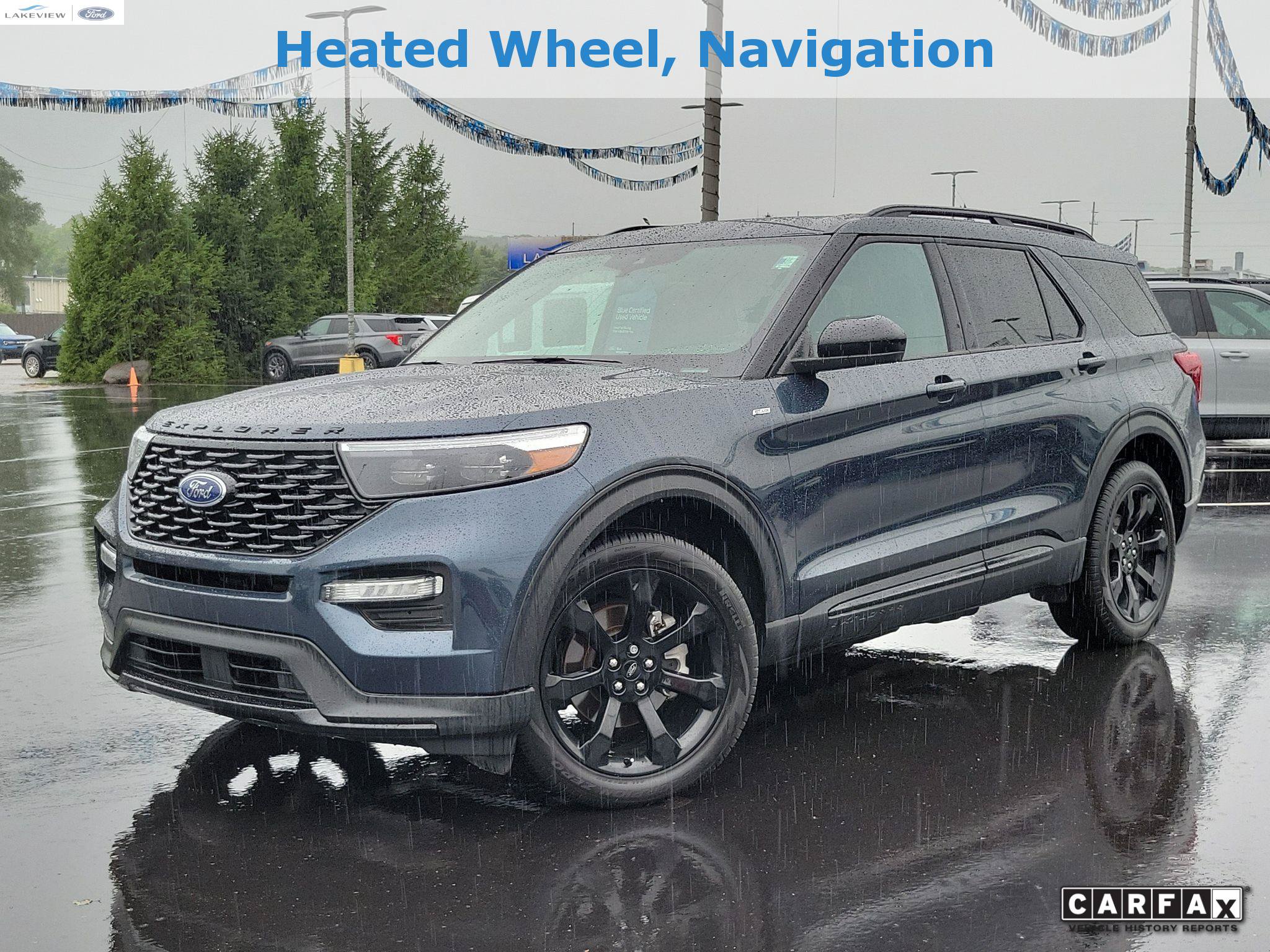 Certified 2024 Ford Explorer ST-Line w/ Class IV Trailer Tow Package
