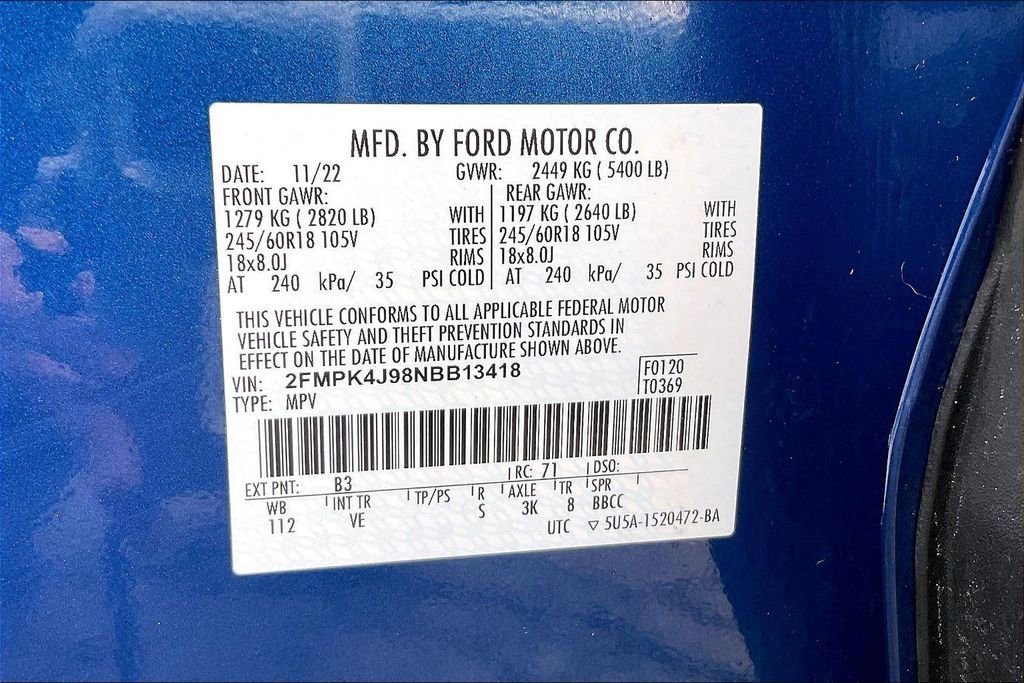 Certified 2022 Ford Edge SEL w/ Convenience Package image 31