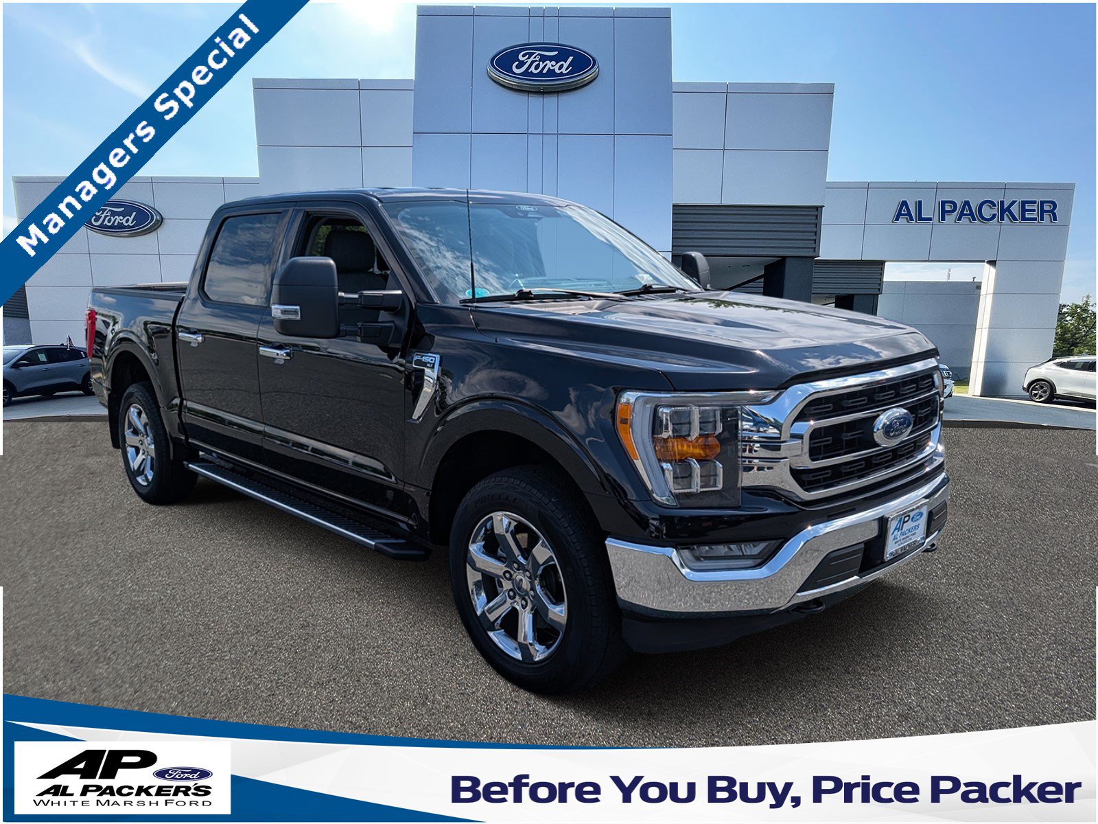 Certified 2022 Ford F150 XLT w/ Equipment Group 302A High AWD/4WD image 1