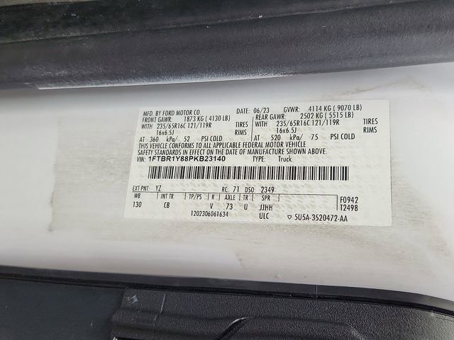 Certified 2023 Ford Transit 250 Low Roof w/ Exterior Upgrade Package image 26