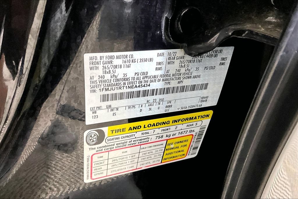 Certified 2022 Ford Expedition Timberline AWD/4WD image 27