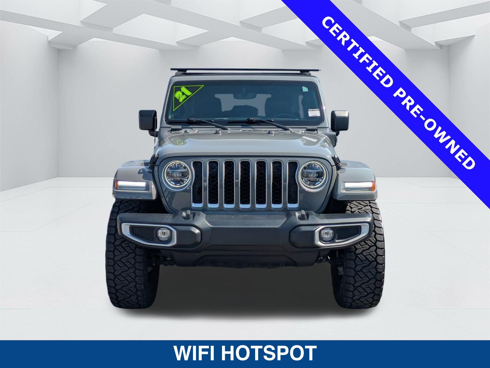 Used 2021 Jeep Wrangler Unlimited Sahara w/ Cold Weather Group AWD/4WD image 8
