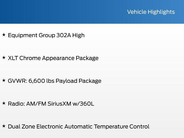 Certified 2023 Ford F150 XLT w/ Equipment Group 302A High AWD/4WD image 11