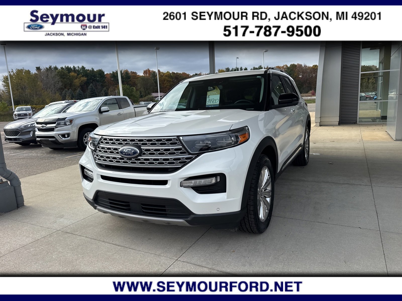 Certified 2022 Ford Explorer Limited w/ Equipment Group 301A image 8