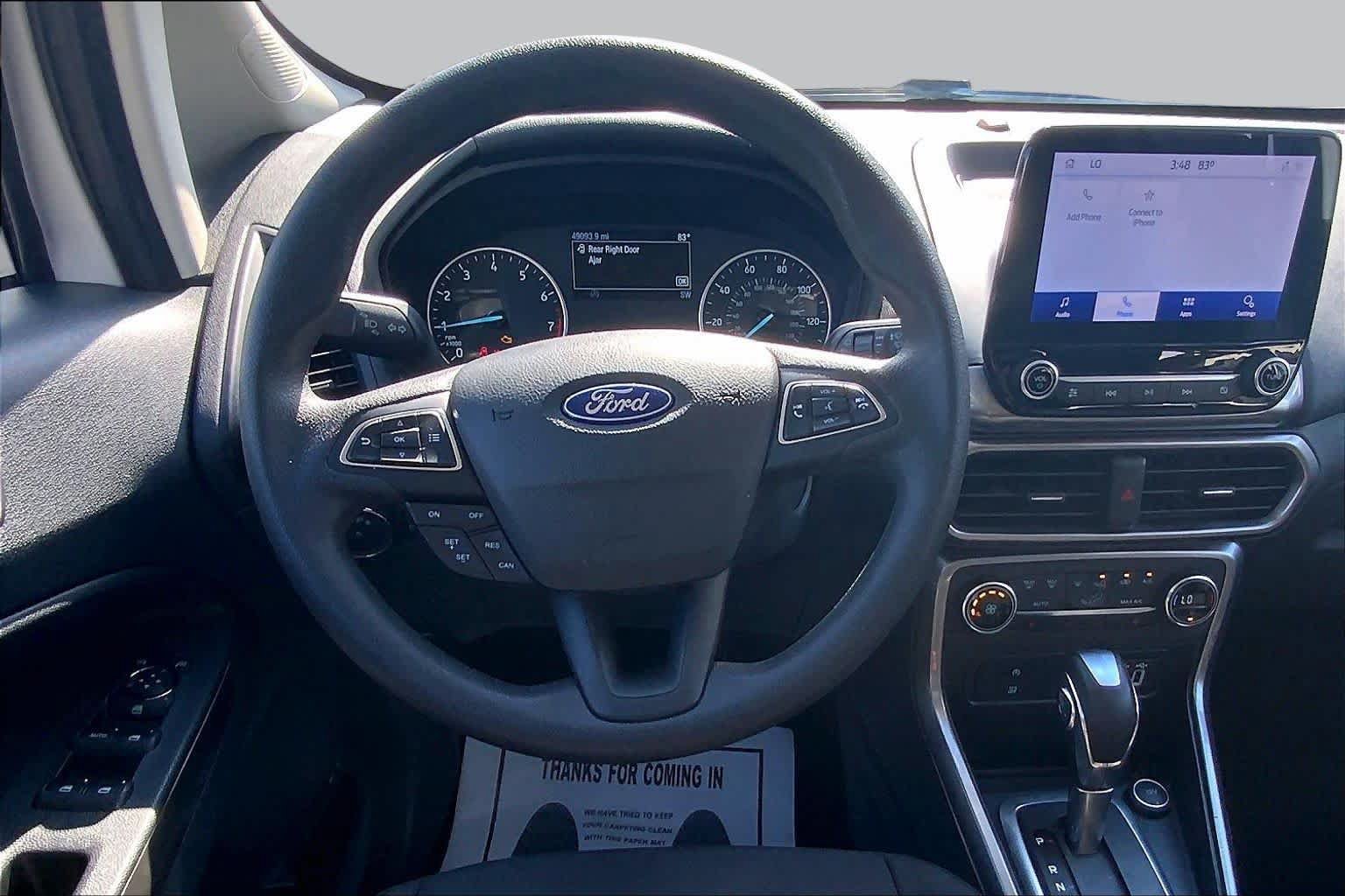 Certified 2021 Ford EcoSport SE w/ Interior Protection Package FWD image 6