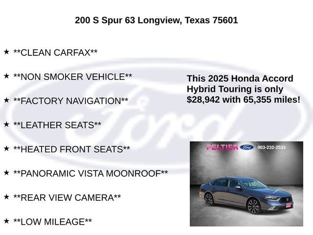 Used 2025 Honda Accord Touring image 5