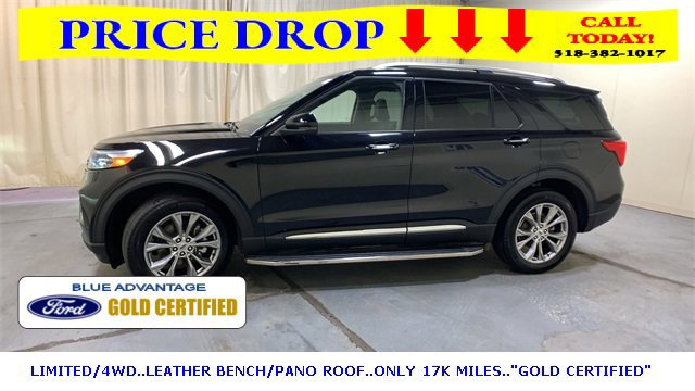Certified 2022 Ford Explorer Limited w/ Equipment Group 301A image 3