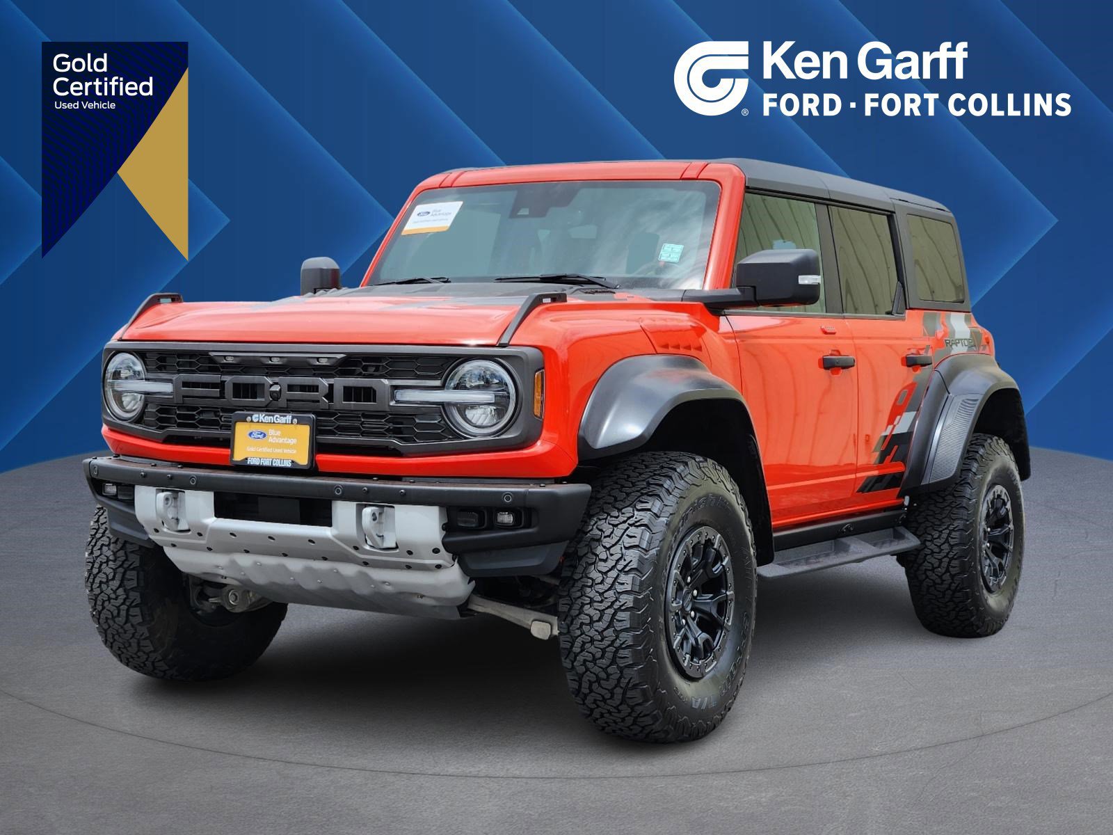 Certified 2023 Ford Bronco Raptor AWD/4WD image 1