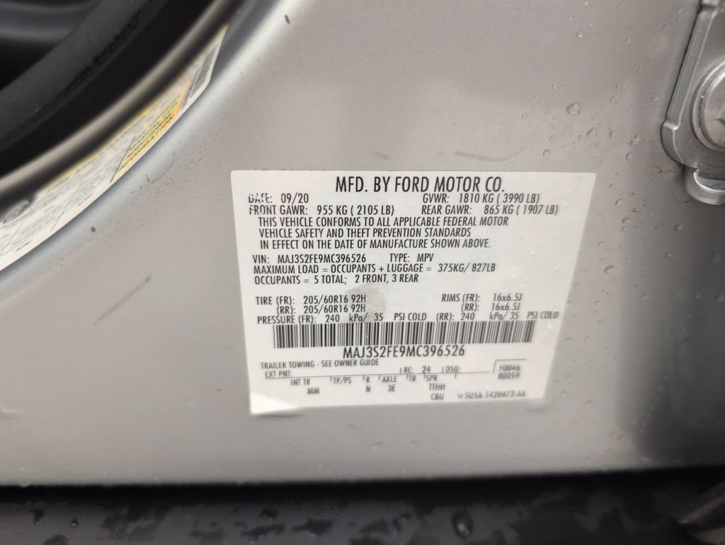 Certified 2021 Ford EcoSport S FWD image 39