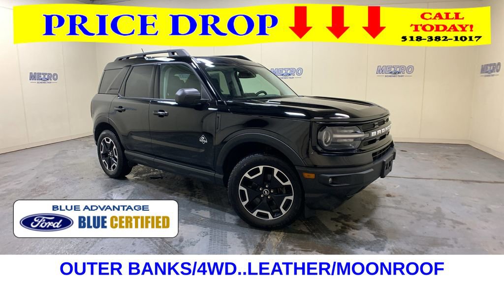 Certified 2022 Ford Bronco Sport Outer Banks w/ Tech Package