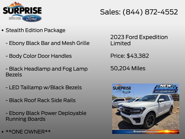 Certified 2023 Ford Expedition Limited RWD image 16