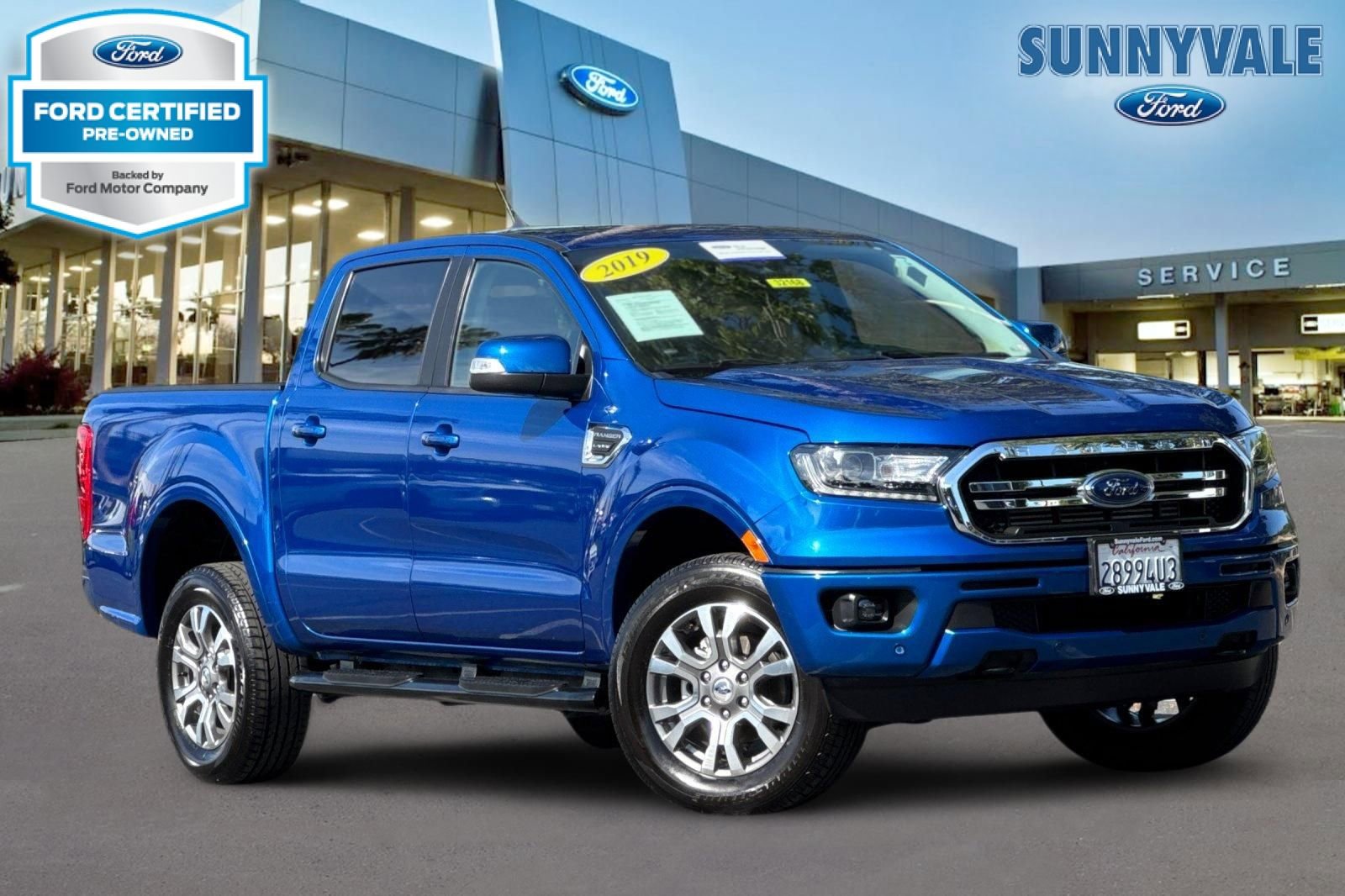 Certified 2019 Ford Ranger Lariat w/ Trailer Tow Package