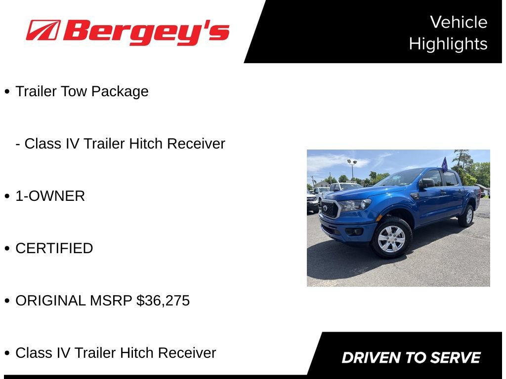 Certified 2019 Ford Ranger XLT w/ Trailer Tow Package AWD/4WD image 5