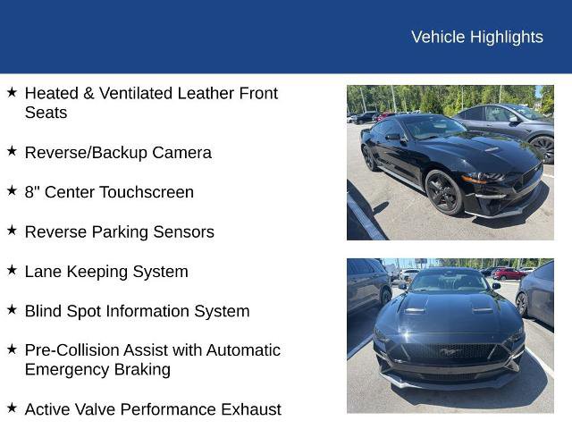Certified 2022 Ford Mustang GT Premium w/ Black Accent Package image 14