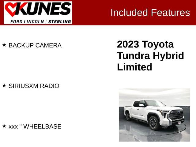 Used 2023 Toyota Tundra Limited AWD/4WD image 3