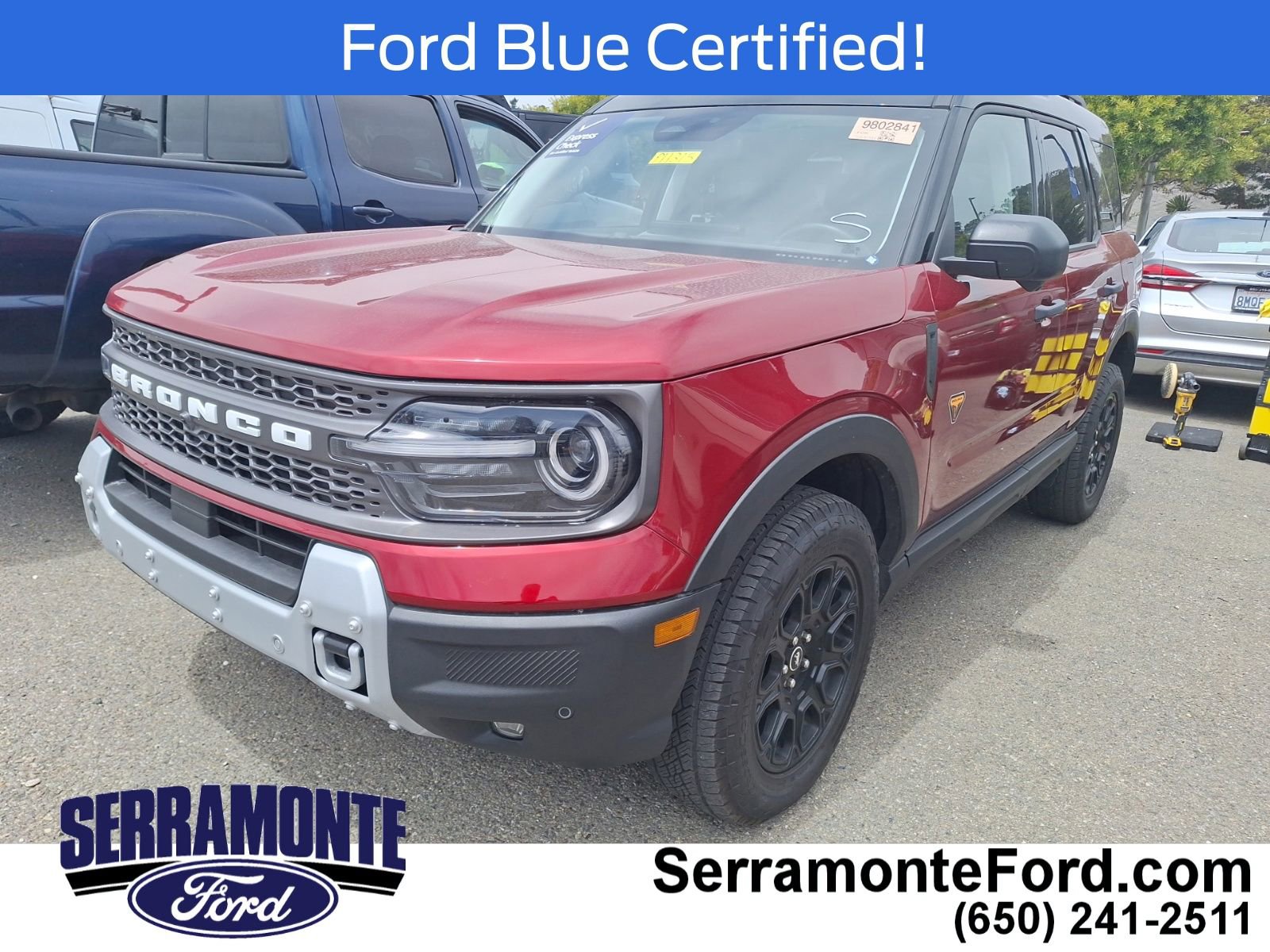Certified 2025 Ford Bronco Sport Badlands w/ Badlands Tech Package AWD/4WD image 3