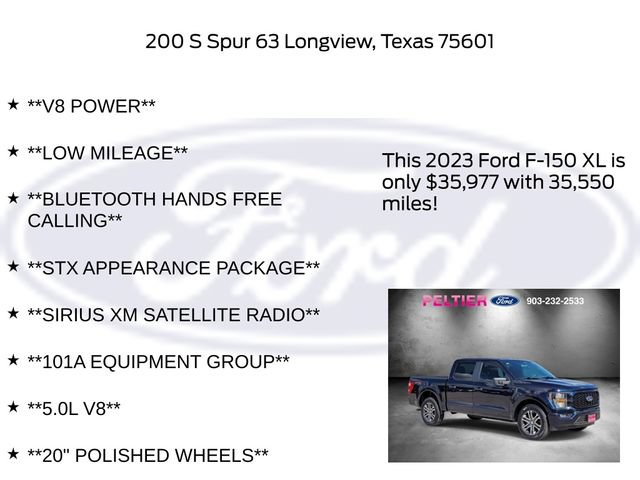 Certified 2023 Ford F150 XL w/ STX Appearance Package RWD image 17