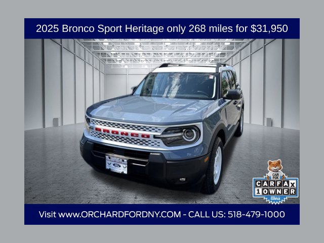 Certified 2025 Ford Bronco Sport Heritage w/ Convenience Package