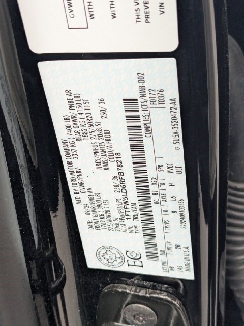 Certified 2024 Ford F150 Lariat w/ Equipment Group 502A High AWD/4WD image 35