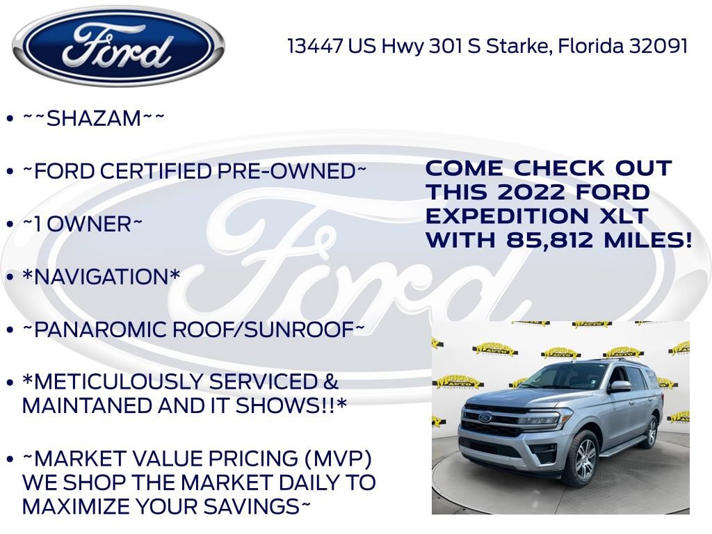 Certified 2022 Ford Expedition XLT RWD image 6
