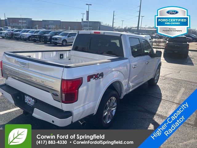 Certified 2018 Ford F150 Platinum w/ Equipment Group 701A Luxury image 8