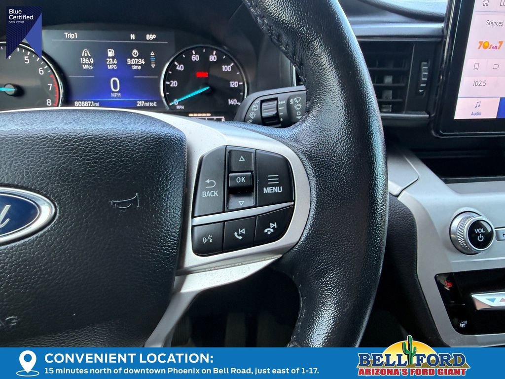 Certified 2022 Ford Explorer XLT w/ Equipment Group 202A image 30