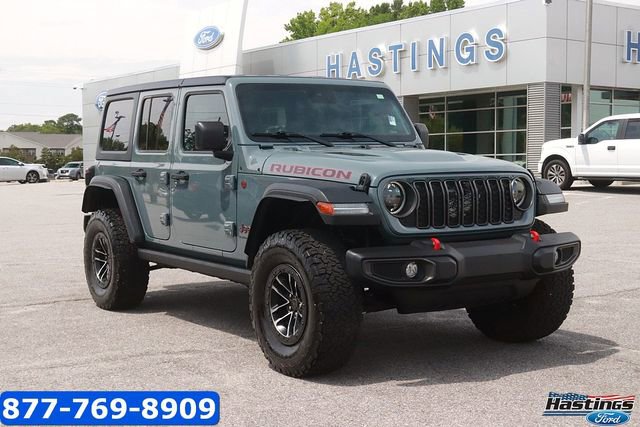 Used 2024 Jeep Wrangler Unlimited Rubicon w/ XTREMEE 35" Tire Package
