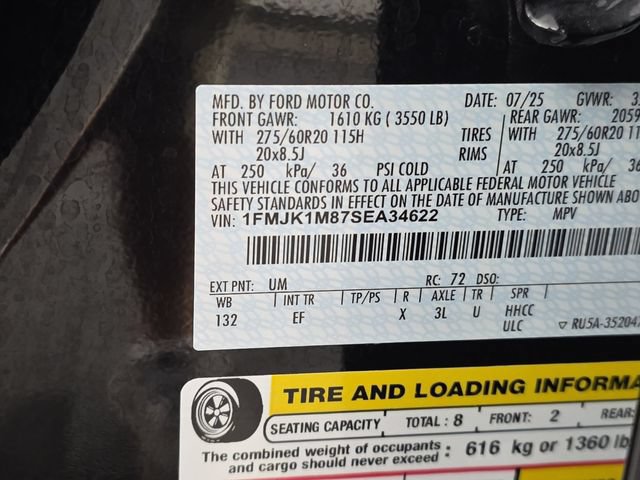 Certified 2025 Ford Expedition Max Platinum AWD/4WD image 10