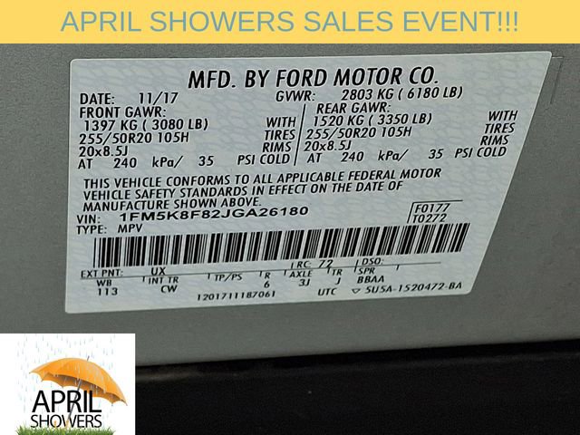 Certified 2018 Ford Explorer Limited image 27