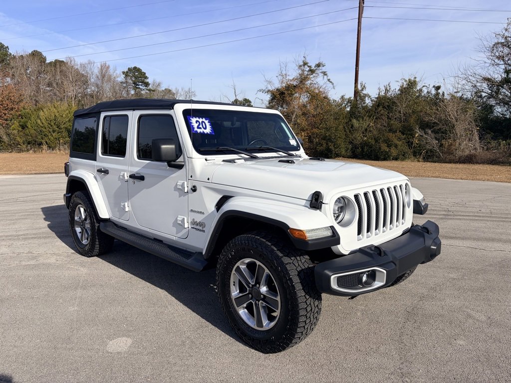 Used 2020 Jeep Wrangler Unlimited Sahara image 2